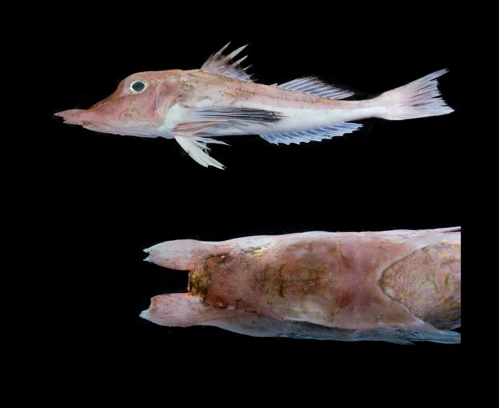 Hyperostotic gurnard (Pterygotrigla cajorarori)
